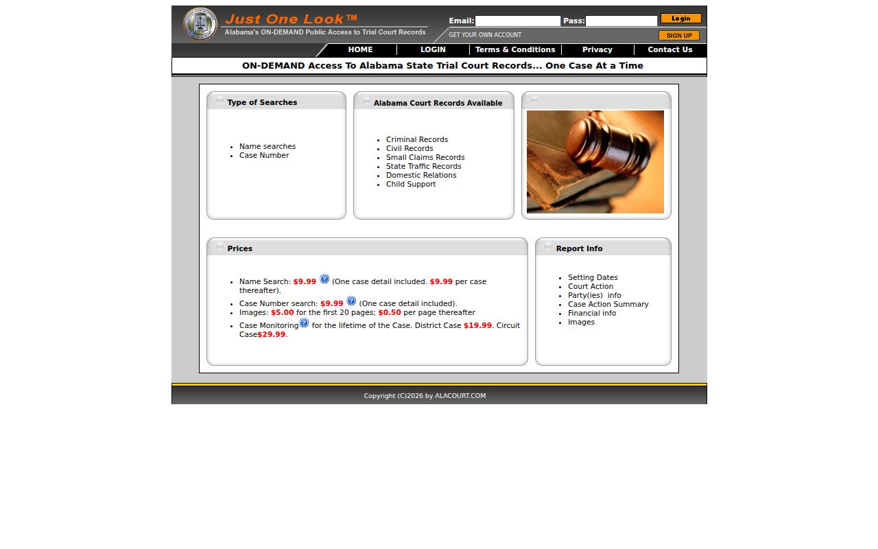 New Jersey courts portal for searching booking reports and criminal cases
